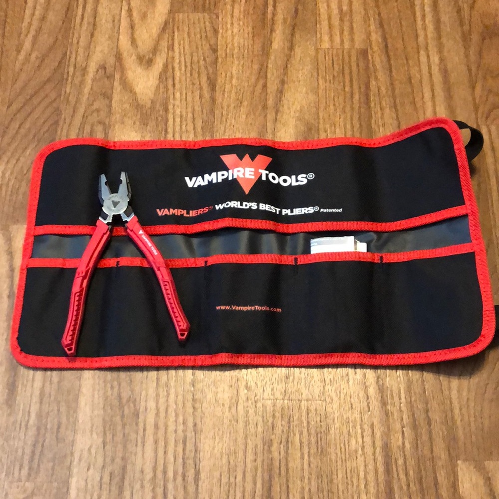 Vampire Tools Linesman Pliers 8” VT-001-8 With Cool Pouch